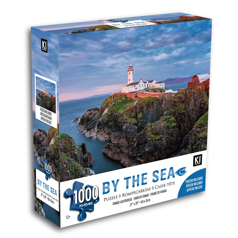 PFG By The Sea - Fanad Lighthouse (1000pcs) (Usage/Used - PUZZLES FOR GOOD)