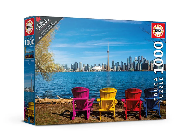 PFG View From The Island, Toronto (1000pcs) (Usage/Used - PUZZLES FOR GOOD)