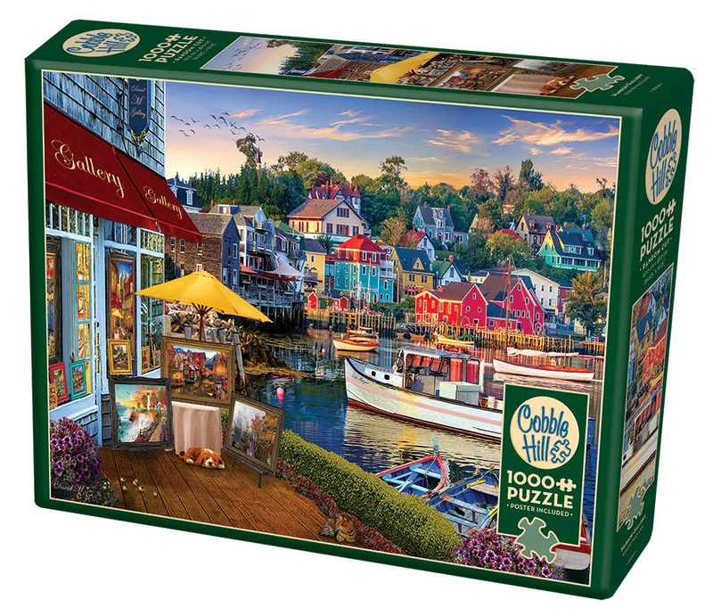 PFG Harbor Gallery, David Maclean (1000pcs) (Usage/Used - PUZZLES FOR GOOD)