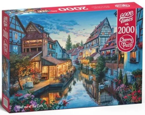 PFG Meet Me at the Cafe (2000pcs) (Usage/Used - PUZZLES FOR GOOD)