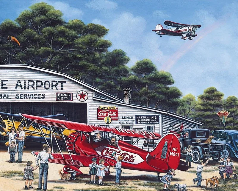 PFG Spirit of Coca-Cola (1000pcs) (Usage/Used - PUZZLES FOR GOOD)