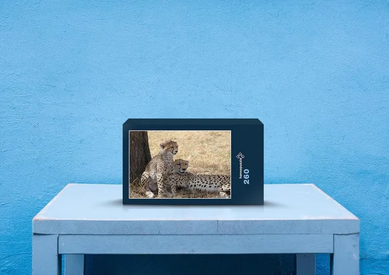 83486 Tierwelt - Geparden Puzzle