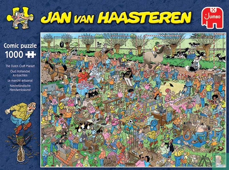 DMG The Dutch Craft Market / Le marché artisanal, JVH (1000pcs) (DAMAGED BOX)
