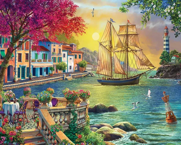 Oceanside Sunset (1000pcs)