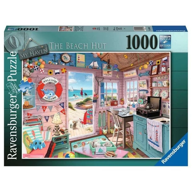 PFG Ravensburger The Beach Hut - My Haven No 7 (Usage/Used - PUZZLES FOR GOOD)