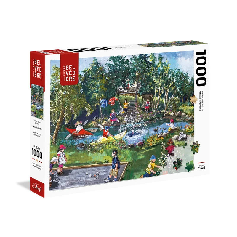 PFG Summer Games, Pauline Paquin (1000pcs) (Usage/Used - PUZZLES FOR GOOD)