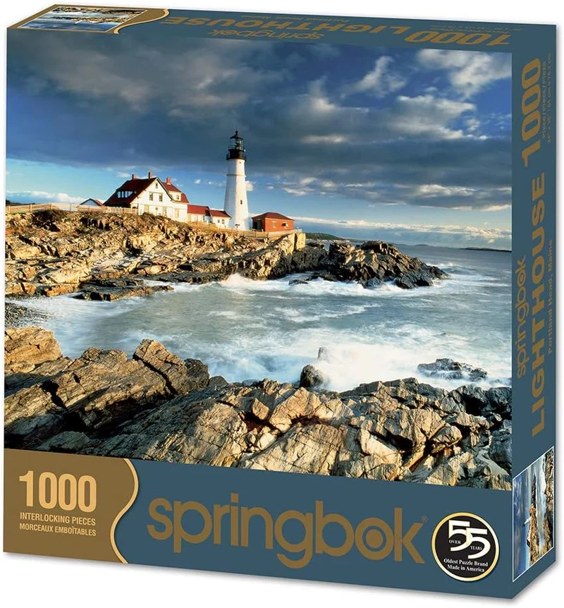 PFG Portland Head Lighthouse (1000pcs) (Usage/Used - PUZZLES FOR GOOD)