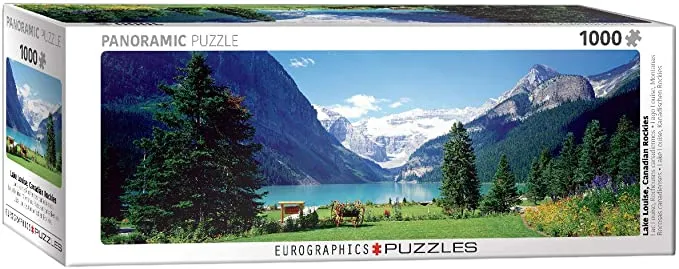 PFG Lake Louise, Canadian Rockies (Panorama) (Usage/Used - PUZZLES FOR GOOD)