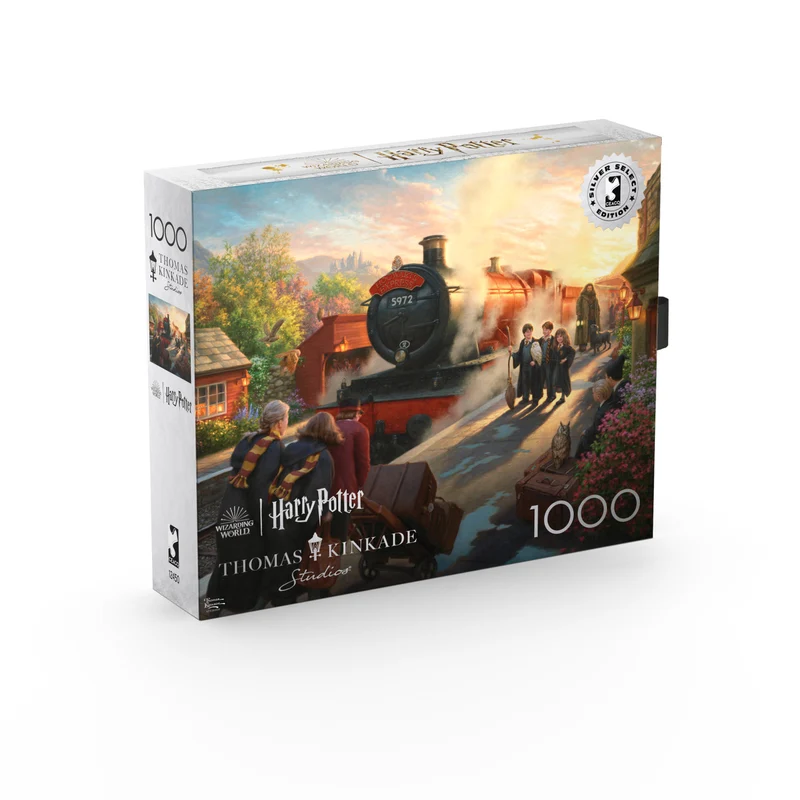 Harry Potter - Hogwart's Express - Silver Select Collector's Edition, Thomas Kinkade (1000pcs)