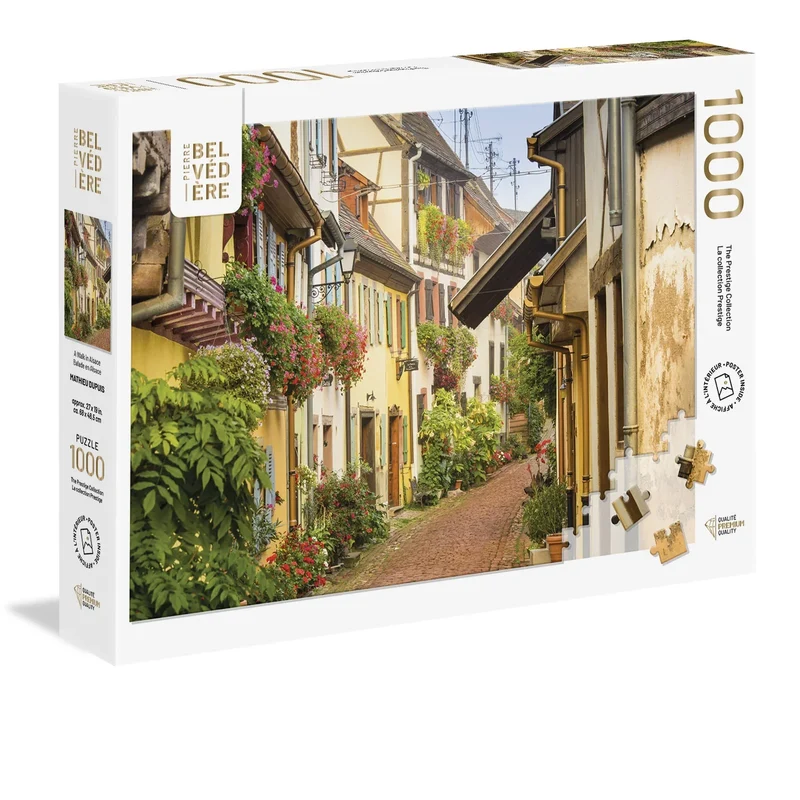 PFG Prestige Collection - A Walk in Alsace (1000pcs) (Usage/Used - PUZZLES FOR GOOD)
