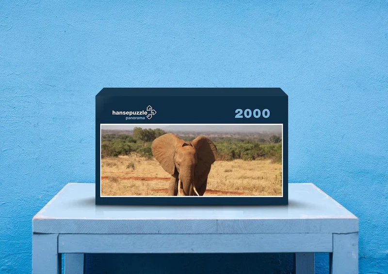 82169 Tierwelt - Elefant Puzzle