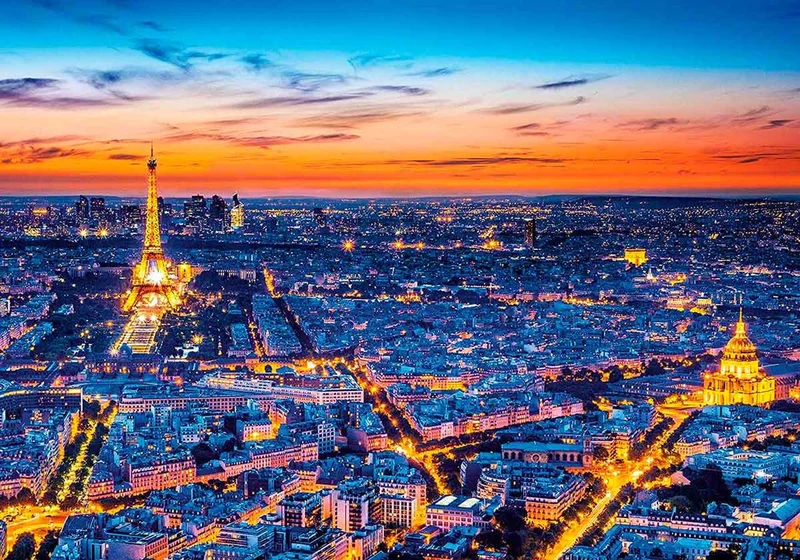 PFG Paris View (1500 Pieces) (Usage/Used - PUZZLES FOR GOOD)