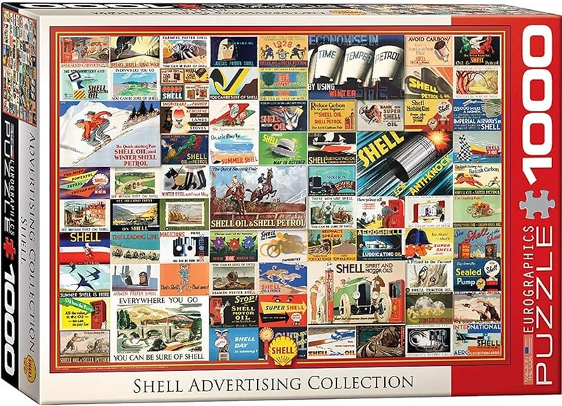 PFG Shell Advertising Collection (Usage/Used - PUZZLES FOR GOOD)