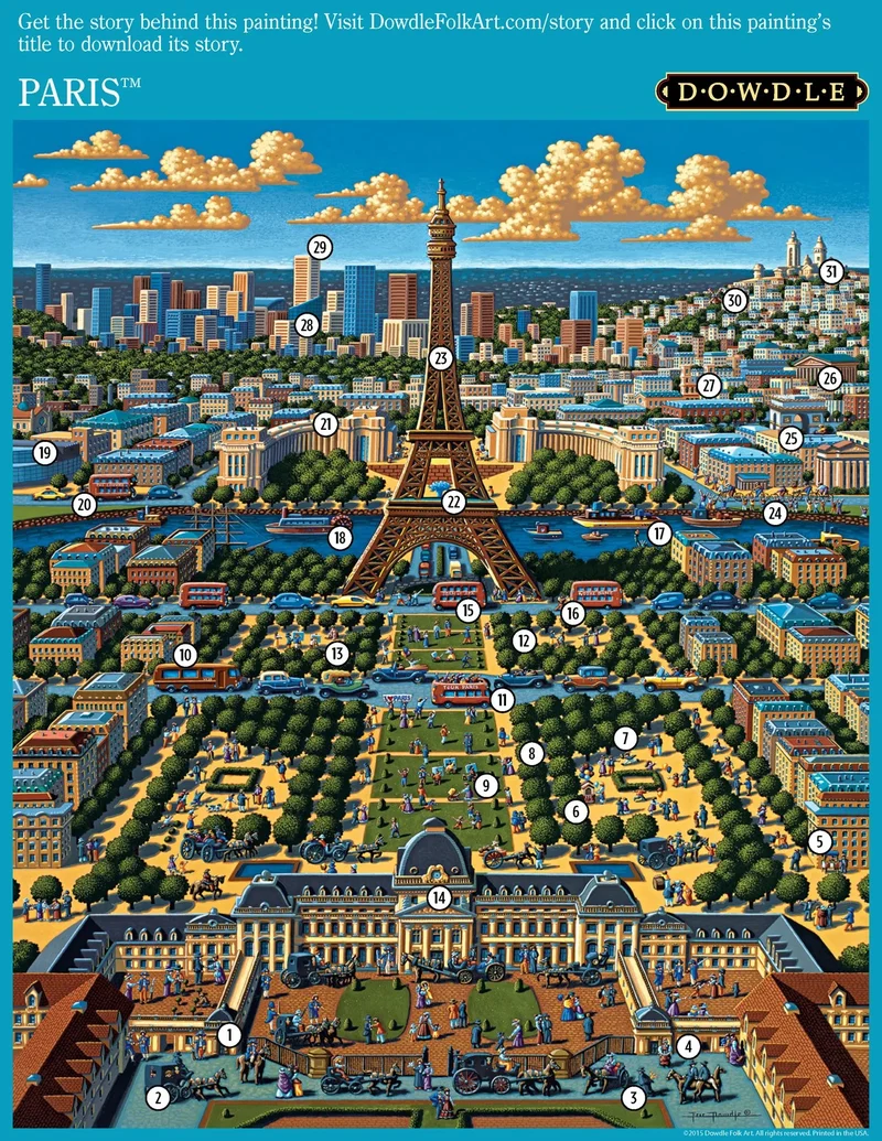PFG Paris (1000pcs) (Usage/Used - PUZZLES FOR GOOD)