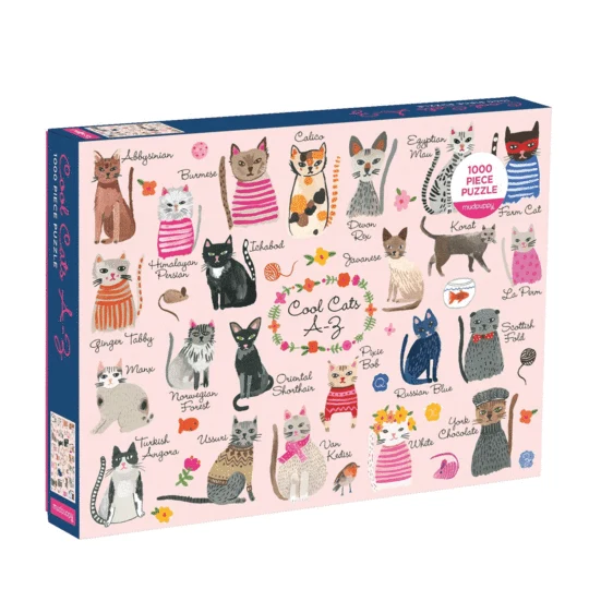 PFG Cool Cats A-Z (Usage/Used - PUZZLES FOR GOOD)