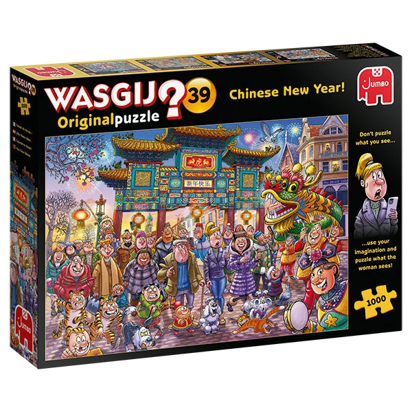 PFG Wasgij? Original #39, Chinese New Year! / Nouvel An chinois! (Usage/Used - PUZZLES FOR GOOD)
