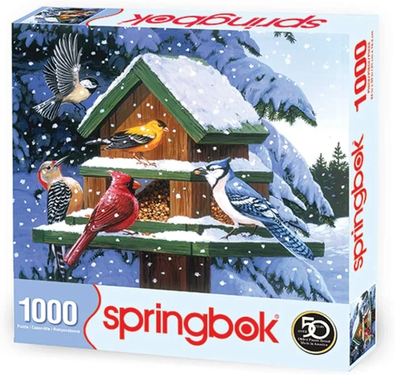 PFG Winter Feeder, William Vanderdasson (1000pcs) (Usage/Used - PUZZLES FOR GOOD)