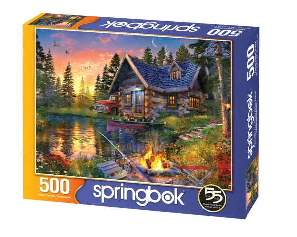 PFG Sun Kissed Cabin (500pcs) (Usage/Used - PUZZLES FOR GOOD)
