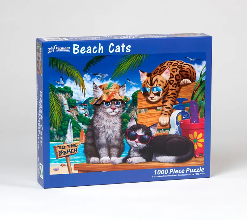 PFG Beach Cats (Usage/Used - PUZZLES FOR GOOD)