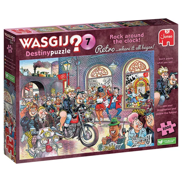 PFG Wasgij? Destiny #7 Rock Around the Clock (Usage/Used - PUZZLES FOR GOOD)