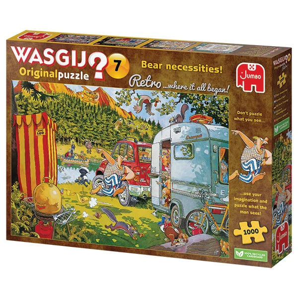 PFG Wasgij? Retro Original #7 Bear Necessities (Usage/Used - PUZZLES FOR GOOD)