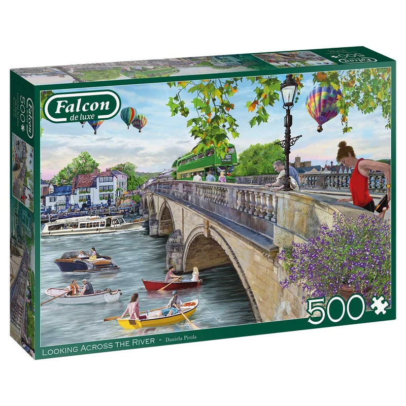 PFG Looking Across the River, Daniela Pirola (500pcs) (Usage/Used - PUZZLES FOR GOOD)