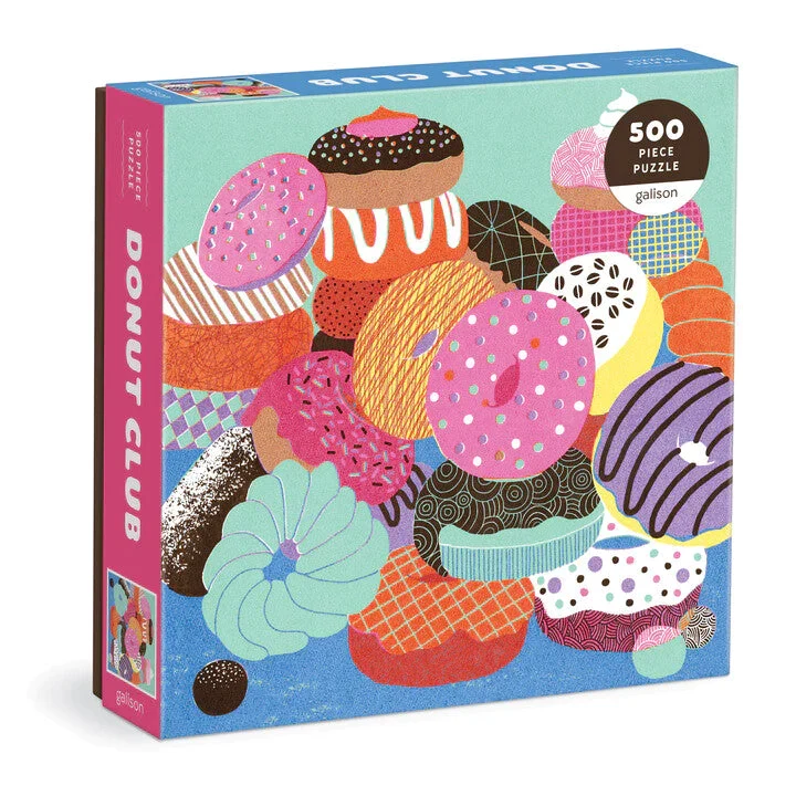 PFG Donut Club (500pcs) (Usage/Used - PUZZLES FOR GOOD)