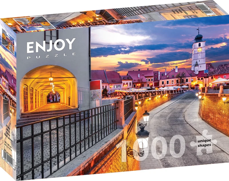 PFG Piata Mica, Sibiu (1000pcs) (Usage/Used - PUZZLES FOR GOOD)