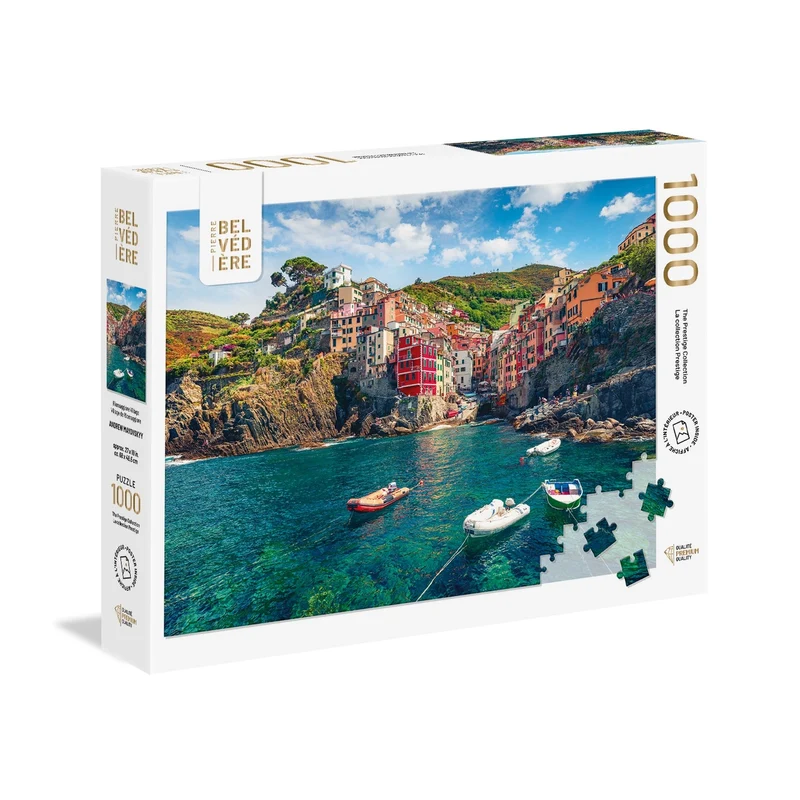 PFG Prestige Collection - Riomaggiore Village (1000pcs) (Usage/Used - PUZZLES FOR GOOD)