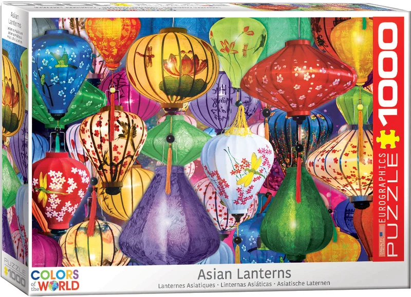 PFG Colors of the World - Asian Lanterns (Usage/Used - PUZZLES FOR GOOD)