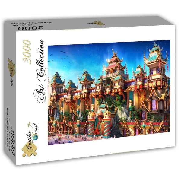 PFG Fairyland China (2000pcs) (Usage/Used - PUZZLES FOR GOOD)