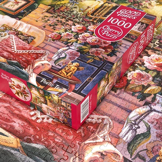 PFG Poetic Teatime (1000pcs) (Usage/Used - PUZZLES FOR GOOD)
