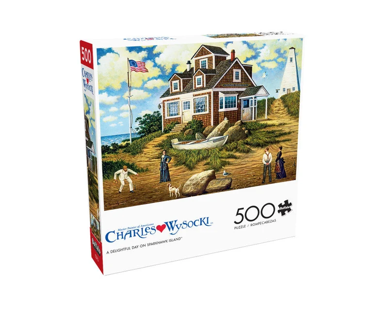 DMG A Delightful Day on Sparkhawk Island, Charles Wysocki (500pcs) (DAMAGED BOX)