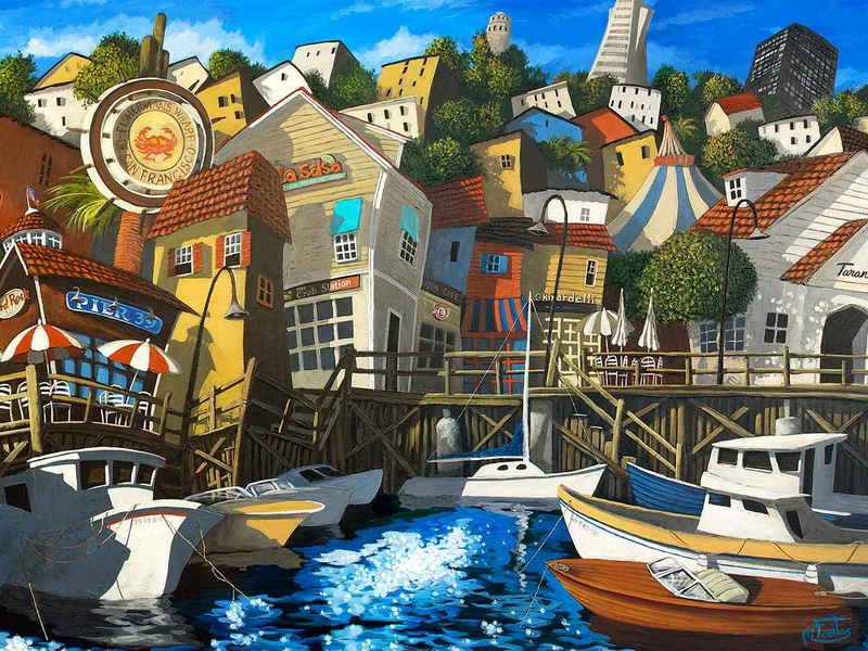PFG Fisherman's Wharf (Usage/Used - PUZZLES FOR GOOD)