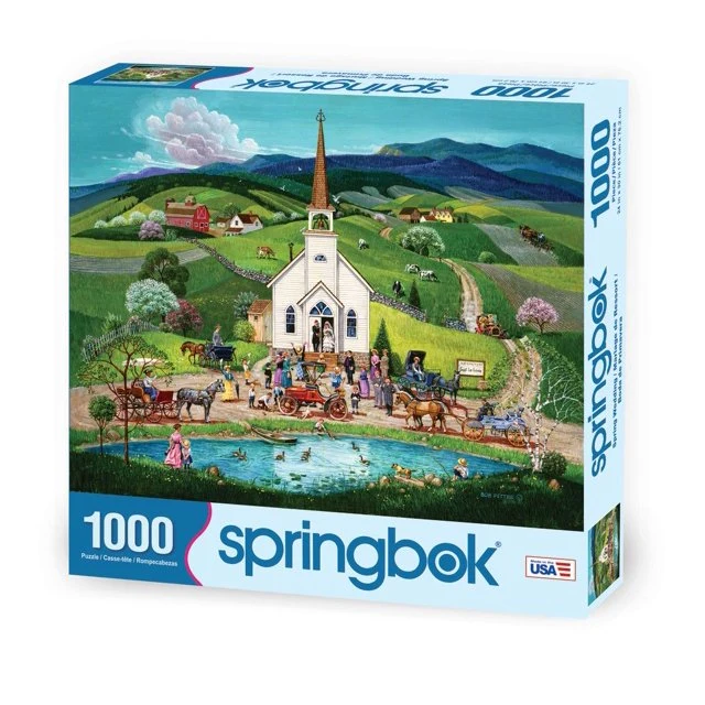 PFG Spring Wedding, Bob Pettes (1000pcs) (Usage/Used - PUZZLES FOR GOOD)