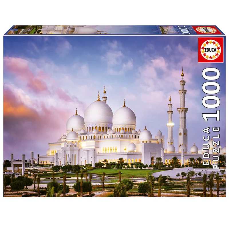 PFG Sheikh Zayed Grand Mosque (1000 pcs) (Usage/Used - PUZZLES FOR GOOD)