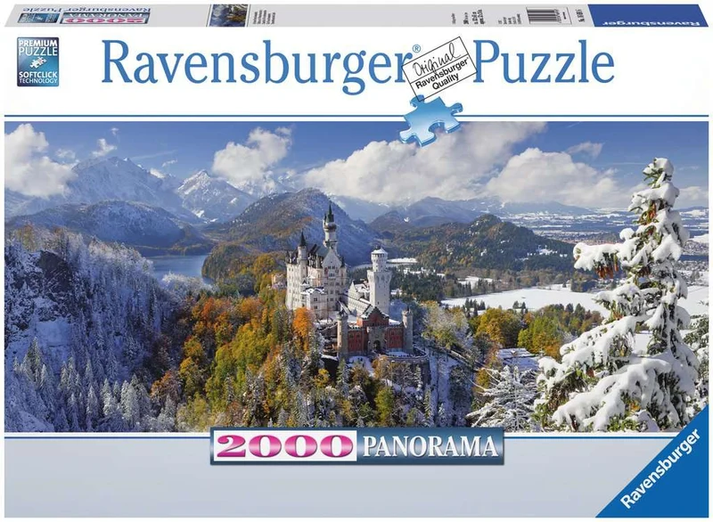 DMG Ravensburger Neuschwanstein Castle (Panoramic) (2000pcs) (DAMAGED BOX)