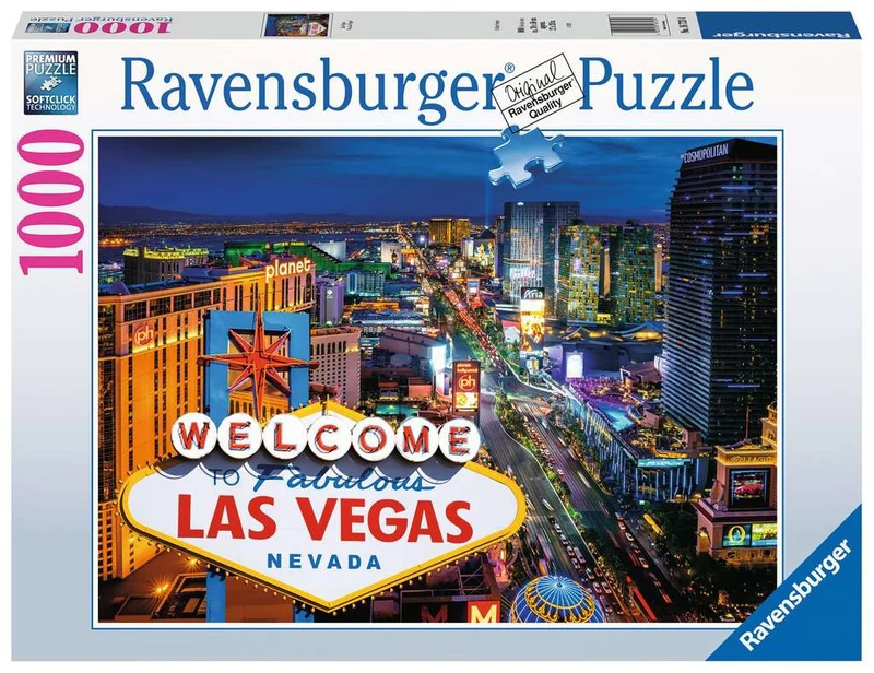 PFG Ravensburger Las Vegas (1000pcs) (Usage/Used - PUZZLES FOR GOOD)