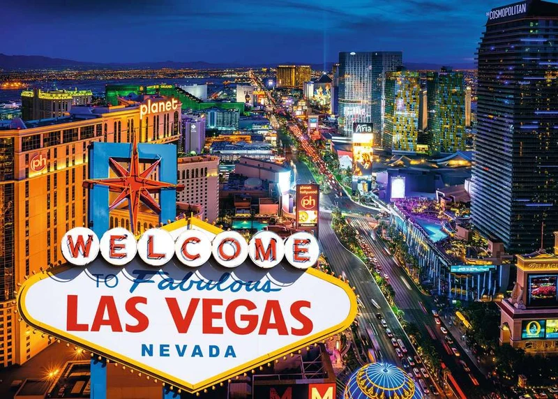 PFG Ravensburger Las Vegas (1000pcs) (Usage/Used - PUZZLES FOR GOOD)