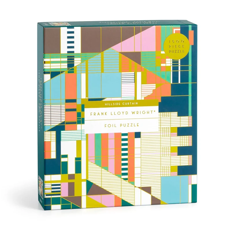 Frank Lloyd Wright Hillside Curtain (FOIL) (1500pcs)