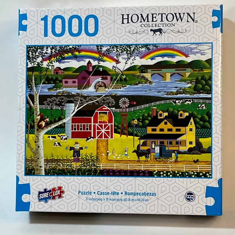 PFG Hometown Collection - Double Rainbow (Usage/Used - PUZZLES FOR GOOD)