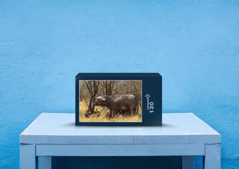 76376 Tierwelt - Kaffernbüffel Puzzle