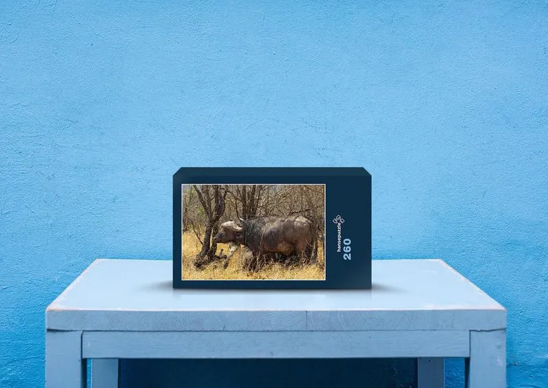76376 Tierwelt - Kaffernbüffel Puzzle