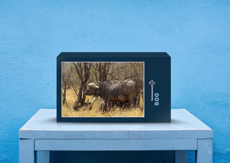 76376 Tierwelt - Kaffernbüffel Puzzle