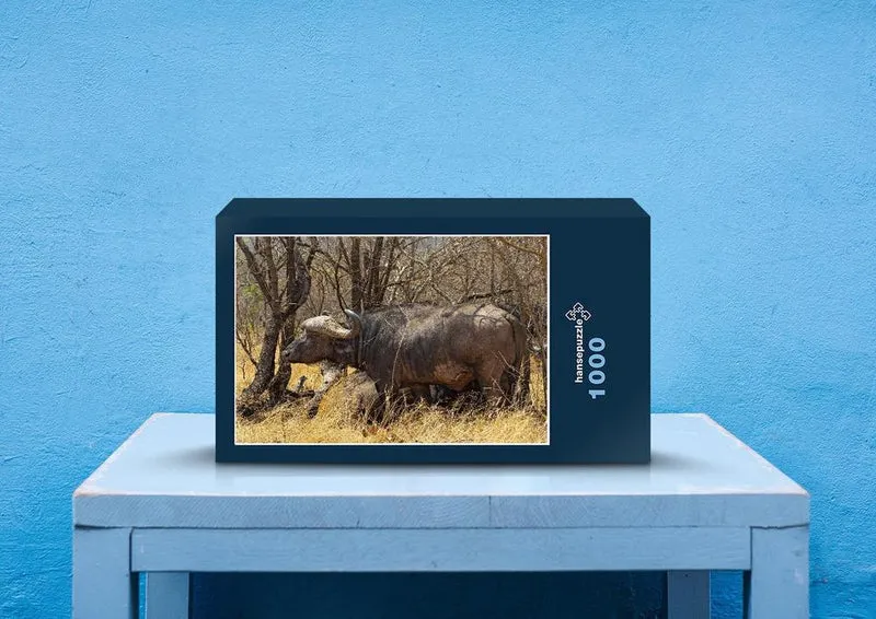 76376 Tierwelt - Kaffernbüffel Puzzle