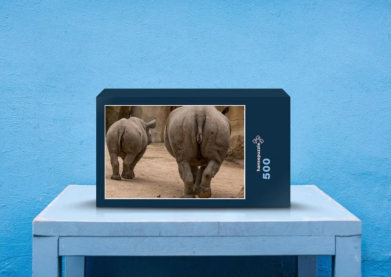 76387 Tierwelt - Nashorn Puzzle