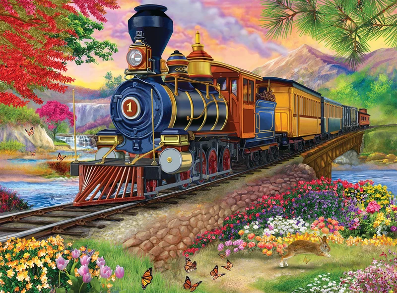 Scenic Steam Engine, Bigelow (1000pcs)