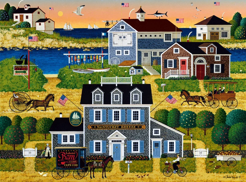 DMG Witch's Bay, Charles Wysocki (1000pcs) (DAMAGED BOX)
