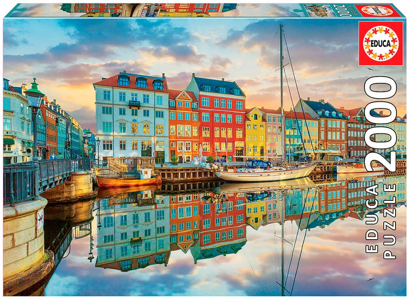 PFG Sunset at Copenhagen (2000pcs) (Usage/Used - PUZZLES FOR GOOD)