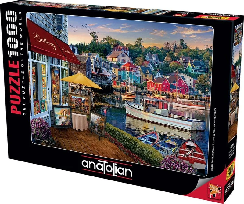 PFG Harbour Gallery, David Maclean (1000pcs) (Usage/Used - PUZZLES FOR GOOD)